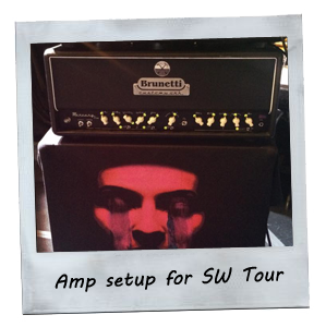 Brunetti Amp setup for SW tour